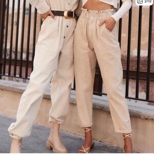 12th Tribe Corduroy Pants in Taupe